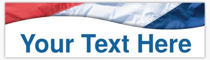 Design Preview for Political Bumper Stickers , Rectangle