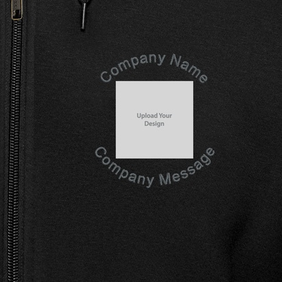 Design Preview for Design Gallery: Hoodies, Black