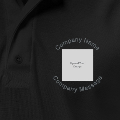 Design Preview for Design Gallery: Adidas Men's Polo T-Shirts