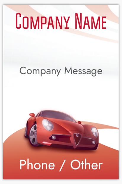 Design Preview for Design Gallery: Car Wash & Valeting Vinyl Banners, 122 x 183 cm