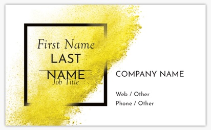 Design Preview for Design Gallery: Bold & Colourful Standard Business Cards, Standard (91 x 55 mm)