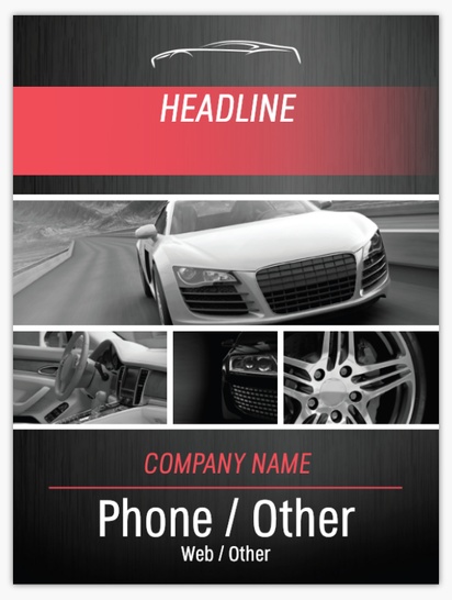 Design Preview for Automotive & Transportation Posters Templates, 18" x 24"