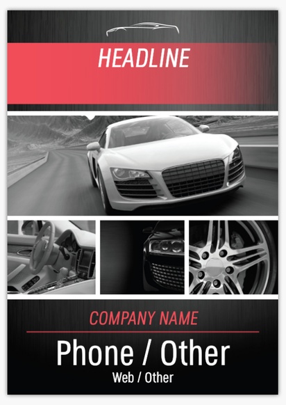 Design Preview for Design Gallery: Automotive & Transportation Plastic Signs, B2 (500 x 707 mm)