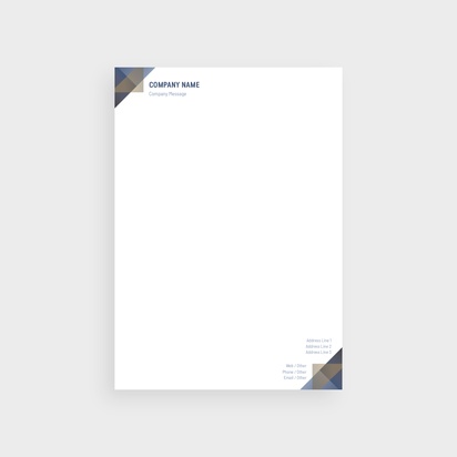 Design Preview for Design Gallery: Bold & Colourful Letterheads