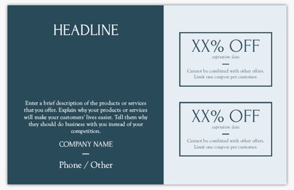 Design Preview for Design Gallery: Business Services Postcards, Oversized