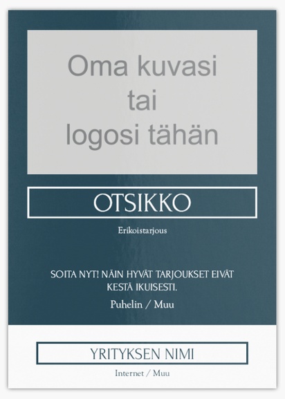 Mallin esikatselu Mallivalikoima: Laki & Politiikka Flyerit ja esitteet,  Ei taitetta A6 (105 x 148 mm)