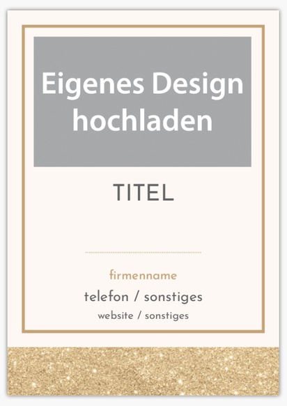 Designvorschau für Designgalerie: Werbeschilder aus Kunststoff Schönheit & Wellness, A1 (594 x 841 mm)