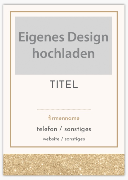 Designvorschau für Designgalerie: Werbeschilder aus Kunststoff, A0 (841 x 1189 mm)