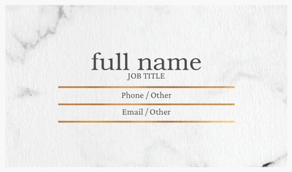 Design Preview for Design Gallery: Elegant Natural Textured Business Cards