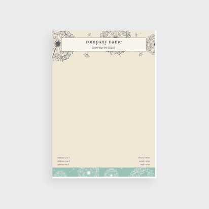 Design Preview for Design Gallery: Retro & Vintage Bulk Letterheads