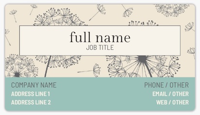 Design Preview for Design Gallery: Therapy Business Card Stickers