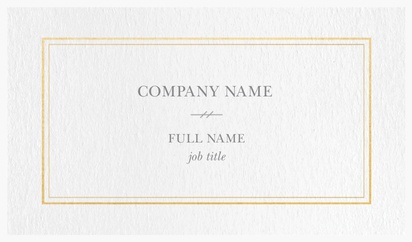 Design Preview for Design Gallery: Finance & Insurance Natural Textured Business Cards