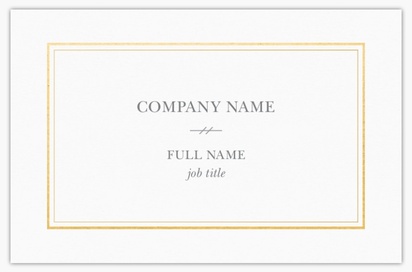 Design Preview for Design Gallery: Elegant Recycled Matte Business Cards, Standard (85 x 55 mm)