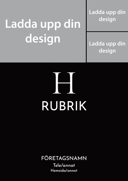 Förhandsgranskning av design för Designgalleri: Affischer, B2 (500 x 707 mm) 