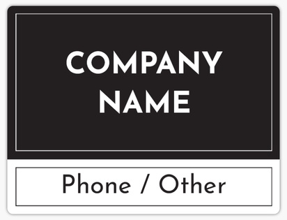 Design Preview for Business Services Car Magnets Templates, 8.7" x 11.5"