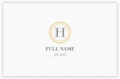Design Preview for Design Gallery: Finance & Insurance Matte Business Cards