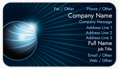 Design Preview for Design Gallery: Technology Business Card Stickers