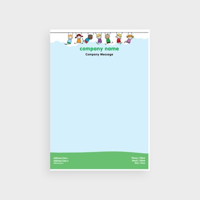 Design Preview for Design Gallery: Education & Child Care Bulk Letterheads