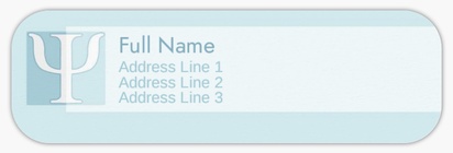 Design Preview for Design Gallery: Therapy Return Address Labels