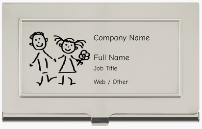 Design Preview for Design Gallery: Engraved Business Cards Holders