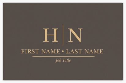 Design Preview for Design Gallery: Elegant Recycled Matte Business Cards, Standard (85 x 55 mm)