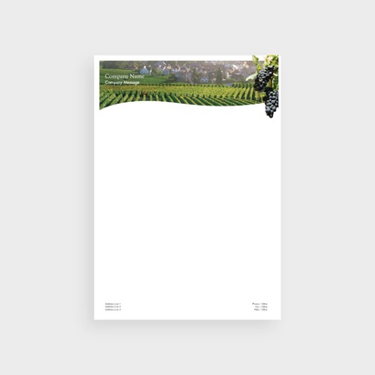 Design Preview for Design Gallery: Agriculture & Farming Bulk Letterheads