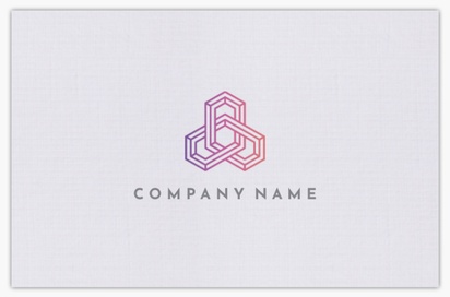 Design Preview for Design Gallery: Business Services Linen Business Cards