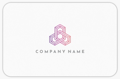 Design Preview for Design Gallery: Technology Rounded Corner Business Cards, Rounded Standard (85 x 55 mm)