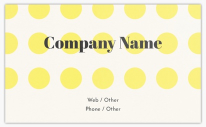 Design Preview for Design Gallery: Candy Shops Classic Visiting Cards