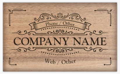 Design Preview for Design Gallery: Antiques Standard Business Cards, Standard (91 x 55 mm)
