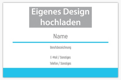 Designvorschau für Designgalerie: Soft-Touch-Visitenkarten