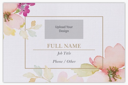 Design Preview for Design Gallery: Beauty Consulting & Pampering Linen Business Cards