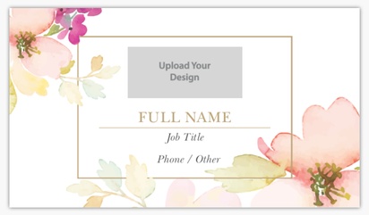 Design Preview for Retail & Sales Ultra Thick Business Cards Templates