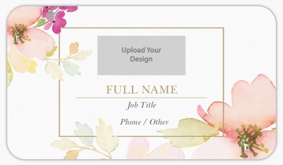 Design Preview for Design Gallery: Rounded Corner Visiting Cards