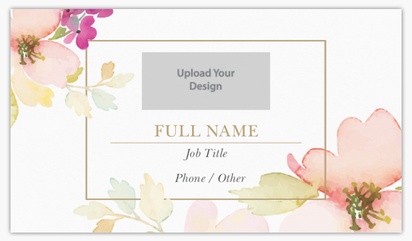 Design Preview for Design Gallery: Retail & Sales Matte Visiting Cards, Standard (89 x 51 mm)