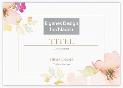 Designvorschau für Designgalerie: Flyer und Falzflyer Schönheit & Wellness,  Ohne Falz A6 (105 x 148 mm)
