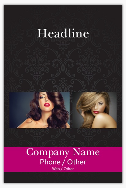 Design Preview for Cosmetics & Perfume Posters Templates, 24" x 36"