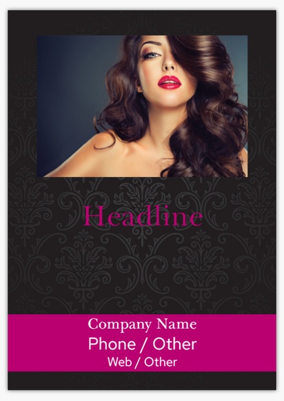 Design Preview for Design Gallery: Beauty & Spa Plastic Signs, B1 (707 x 1000 mm)