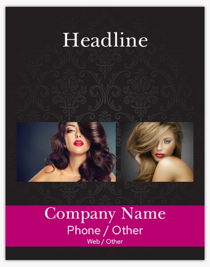 Design Preview for Beauty & Spa Posters Templates, 22" x 28"
