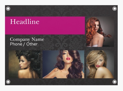 Design Preview for Design Gallery: Beauty & Spa Plastic Signs, B2 (500 x 707mm)