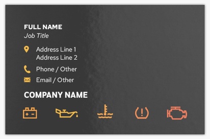 Design Preview for Design Gallery: Car Parts & Tyres Ultra-Thick Business Cards, Standard (85 x 55 mm)