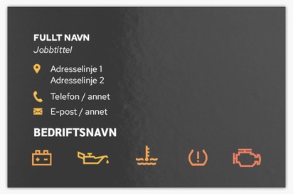 Forhåndsvisning av design for Designgalleri: Bil og transport Svært tykke visittkort, Standard (85 x 55 mm)