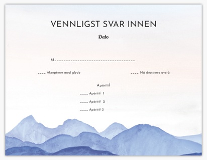 Forhåndsvisning av design for Designgalleri: Sommer Svarkort, 13.9 x 10.7 cm