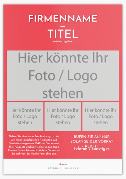 Designvorschau für Designgalerie: Flyer und Falzflyer Marketing & PR,  Ohne Falz A5 (148 x 210 mm)