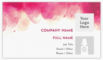 Design Preview for Design Gallery: Beauty Consulting & Pampering Standard Visiting Cards