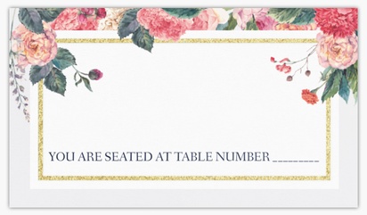 Design Preview for  Place Cards Templates