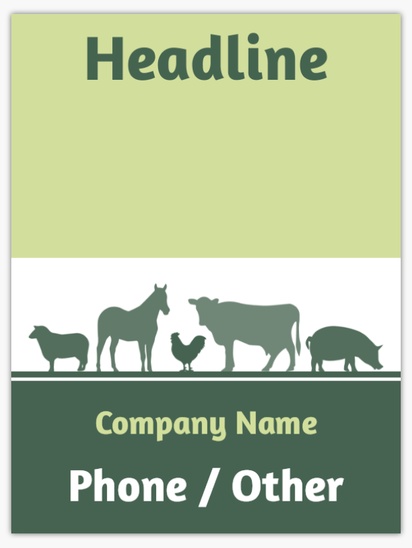Design Preview for Design Gallery: Agriculture & Farming Custom Floor Stickers