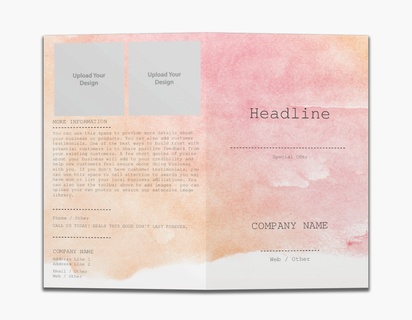Design Preview for Design Gallery: Conservative Custom Brochures, 8.5" x 11" Bi-fold