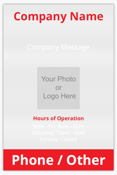 Design Preview for Design Gallery: Business Services Window Stickers