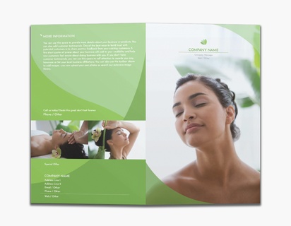 Design Preview for Design Gallery: Massage & Reflexology Custom Brochures, 8.5" x 11" Bi-fold
